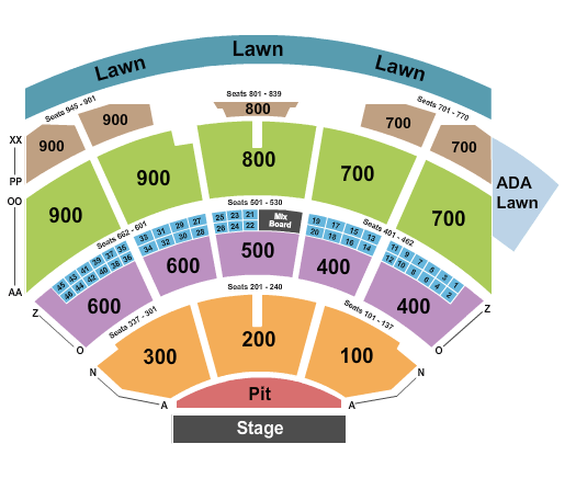 Riverbend Music Center Luke Bryan Seating Chart